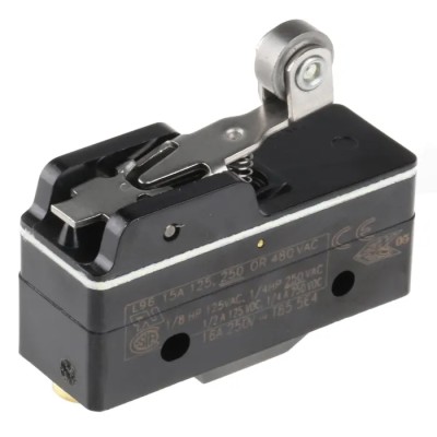 Honeywell Technologies BZ Series Roller Lever Limit Switch, SPDT, General Purpose Phenolic Housing, 250V ac BZ-2RW82255-A2-S