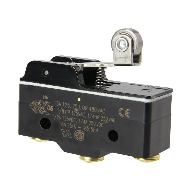 Honeywell Technologies BZ Series Roller Lever Limit Switch, SPDT, General Purpose Phenolic Housing, 250V ac BZ-2RW82255-A2-S