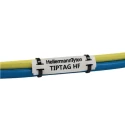 HellermannTyton White Polyolefin Cable Labels 100 mm Width, 100 mm Length, Pack of 120 556-21079 TIPTAG15X100WH-PO-WH