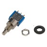 APEM 8000 Series Miniature Push Button Switch SPDT Latching Panel Mount 6.5 mm Cutout IP65 8636ADBK