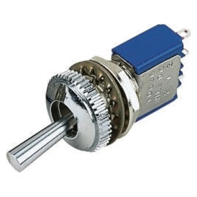 APEM Toggle Switch Panel Mount On-On SPDT Solder Terminal 24V dc 250V ac 106321175