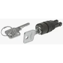 APEM A01 2-Position Latching Key Switch Head with 16 mm Cutout A018223