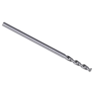 Dormer High Speed Cobalt Drill Bit, 1.5mm Shank Size, 32mm Overall Length, 3-Flute Helical, Bright Uncoated A9201.5