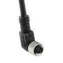 Telemecanique Sensors Female 3 Way Right Angle to Unterminated 3 Way Free End Sensor Actuator Cable 5m XZCP0666L5