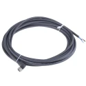 Telemecanique Sensors Female 4 Way Right Angle to 3 Way Unterminated Sensor Actuator Cable 5 m XZCP1041L5