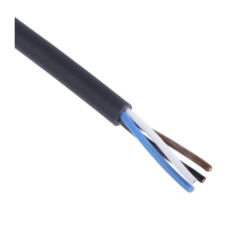 Telemecanique Sensors Female 4 Way Right Angle to 3 Way Unterminated Sensor Actuator Cable 5 m XZCP1041L5