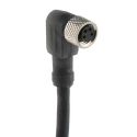 Telemecanique Sensors Female 4 Way Right Angle to Unterminated 3 Way Free End Sensor Actuator Cable 2m XZCP1041L2