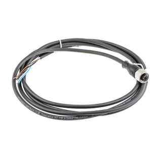 Telemecanique Sensors Female 4 Way Straight to Unterminated Free End Sensor Actuator Cable, 2 m XZCP1141L2