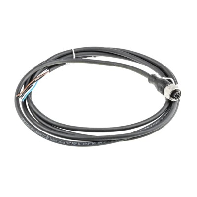 Telemecanique Sensors Female 4 Way Straight to Unterminated Free End Sensor Actuator Cable, 2 m XZCP1141L2