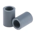 Essentra Chlorinated Polyvinyl Chloride Round Spacer 9.5 mm Diameter, 4.4 mm Bore, Height 9.5 mm SS 8 3L