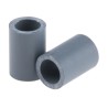 Essentra Chlorinated Polyvinyl Chloride Round Spacer 9.5 mm Diameter, 4.4 mm Bore, Height 9.5 mm SS 8 3L