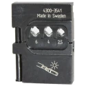 RS PRO Crimp Die Set Coaxial Type Insulated Black for Turned Pin 698-7815