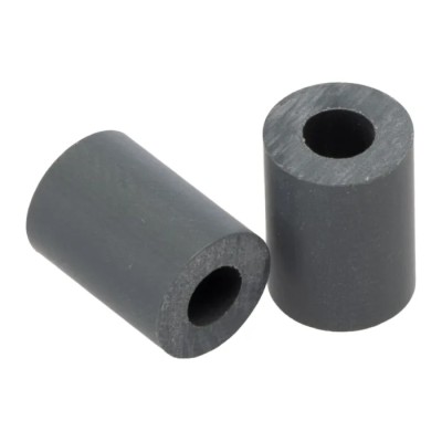 Essentra Chlorinated Polyvinyl Chloride Round Spacer 9.5 mm Diameter, 4.4 mm Bore Diameter, 12.7 mm Height SS 8 4L