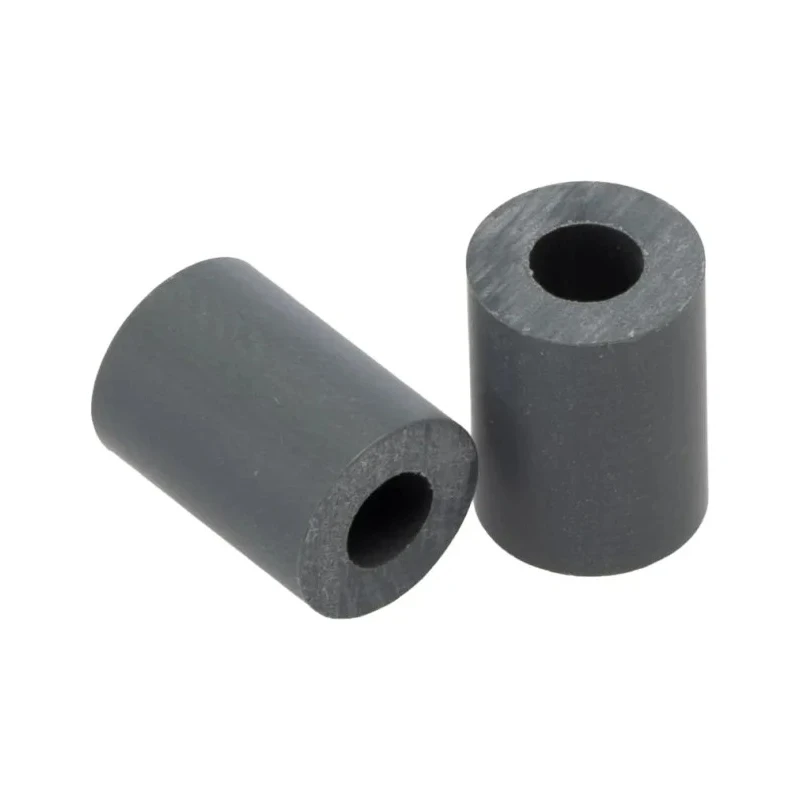 Essentra Chlorinated Polyvinyl Chloride Round Spacer 9.5 mm Diameter, 4.4 mm Bore Diameter, 12.7 mm Height SS 8 4L
