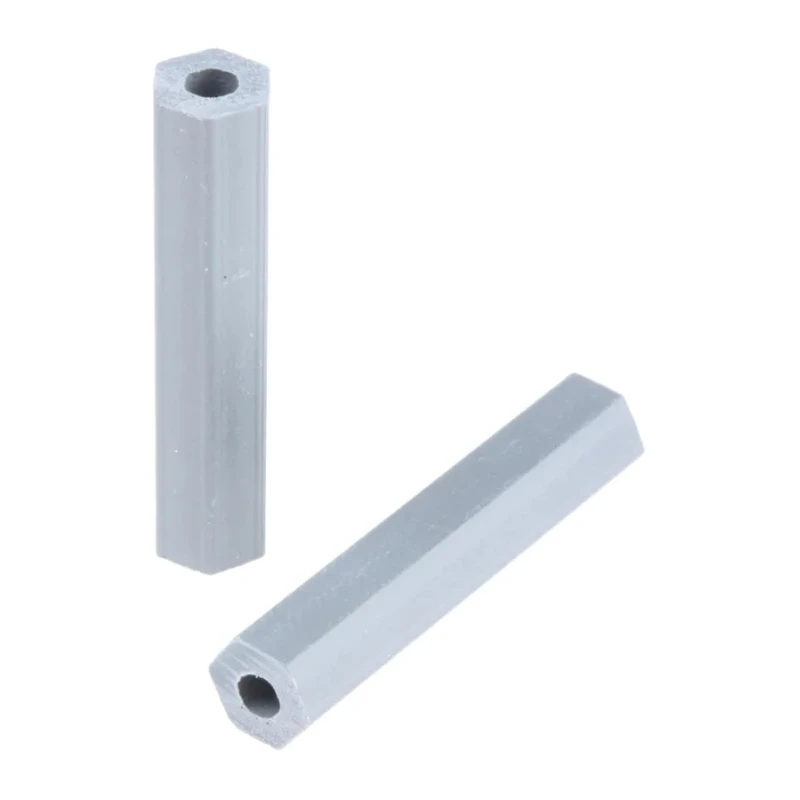 Essentra Hex Spacer Chlorinated Polyvinyl Chloride Bore Diameter 2.8mm Height 31.8mm HS 6 10