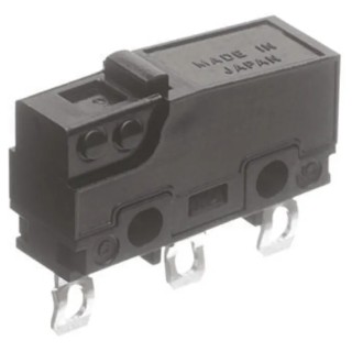 Panasonic Pin Plunger Micro Switch, Solder Terminal, 5A, 250 V ac, SPCO AVM32053-A