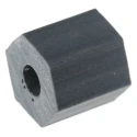 Essentra Hexagonal Plastic Spacer Chlorinated Polyvinyl Chloride Bore Diameter 3.6mm Height 9.5mm HS 8 3