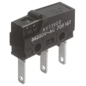 Panasonic Pin Plunger Micro Switch, Tab Terminal, 100mA Contact Current, 250 V ac, 30 V dc, SPCO AVL3805613-A