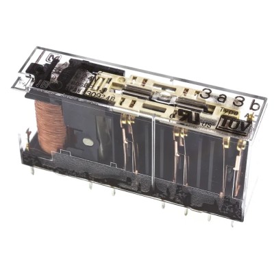 Panasonic PCB Force Guided Relay 24V DC Coil Voltage 6-Pole 3PDT SFS6-DC24V