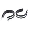 JCS Hi-Torque 40 mm ID Black Rubber Zinc Plated Steel P-Clip PCZR40RS