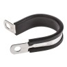 JCS Hi-Torque 32 mm ID Black Rubber Coated 304 Stainless Steel P-Clip PCSR32RS