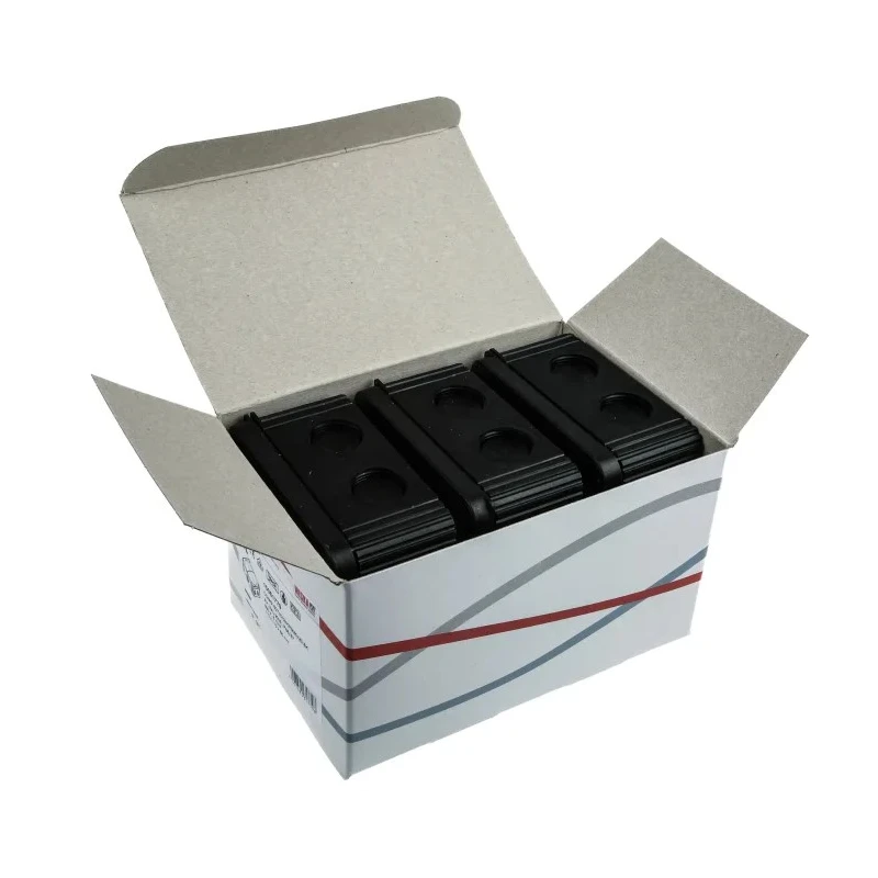 WISKA Combi Series Black Polypropylene Reinforced Fibreglass Junction Box IP67 IP68 IP66 110mm x 110mm x 66mm 61779