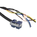 Telemecanique Sensors Limit Switch Pre-Cabled Connection OsiSense XC Series 2-Pole 2m Cable Length ZCMC25L2