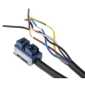 Telemecanique Sensors Limit Switch Pre-Cabled Connection OsiSense XC Series 2-Pole 2m Cable Length ZCMC25L2