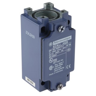 Telemecanique Sensors ZCKJ Series Roller Lever Limit Switch, SPDT Contact, IP65 Metal Housing, 240V AC 3A ZCKJ2H29