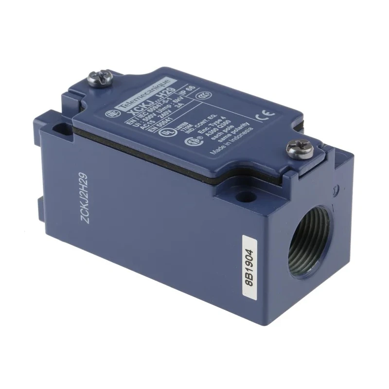 Telemecanique Sensors ZCKJ Series Roller Lever Limit Switch, SPDT Contact, IP65 Metal Housing, 240V AC 3A ZCKJ2H29