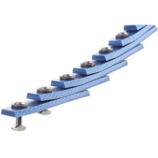 Fenner Drives Twist Link Belting 17mm Width 1m Length Polyurethane Polyethylene Terephthalate Material Maximum L02B1EN