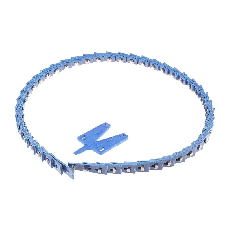 Fenner Drives Twist Link Belting 17mm Width 1m Length Polyurethane Polyethylene Terephthalate Material Maximum L02B1EN