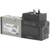 SMC Pneumatic Solenoid Valve 5/2 Solenoid Metric VK3000 Series 24V dc