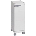 RS PRO 1 Door Polypropylene Floor Standing Storage Cabinet 976 mm Height 438 mm Width 350 mm Depth 698-7809