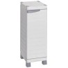 RS PRO 1 Door Polypropylene Floor Standing Storage Cabinet 976 mm Height 438 mm Width 350 mm Depth 698-7809