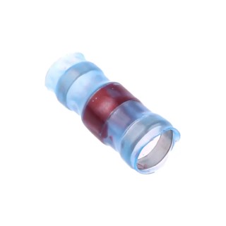 TE Connectivity Blue Polyvinyl Fluoride Solder Sleeve 17.25mm Length 2.5 mm to 5 mm Cable Diameter D-101-00
