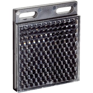 SICK Sensor Reflector for Use with Retroreflective Sensors, Rectangular Shape, PMMA and ABS Materials, Screw-on P250