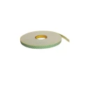 3M 3M 4026 19mm x 33m White Polyurethane Foam Double Sided Tape, 1.6 mm Thick