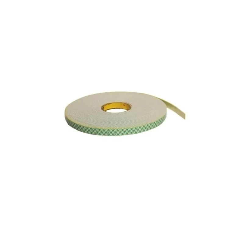 3M 3M 4026 19mm x 33m White Polyurethane Foam Double Sided Tape, 1.6 mm Thick