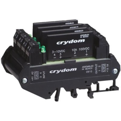 Crydom Solid State Interface Relay 1V DC Control Voltage, 200 V DC Maximum Switching Voltage DRA4-CMX