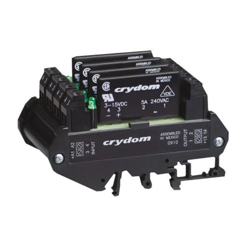 Sensata / Crydom DRA4 CX Solid State Interface Relay, Control Voltage 32V DC, DIN Rail Mount Screw Terminal 