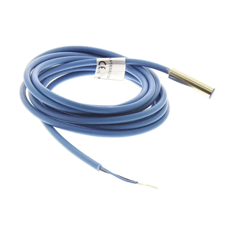 Baumer Barrel Inductive Proximity Sensor 30 V dc 4mA Stainless Steel Flush Mount 2m Cable IFRM 06X9503