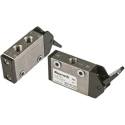EMERSON ? AVENTICS Lever Pneumatic Manual Control Valve ST Series, G 1/8 in, 3/2 Valve Function, Stainless Steel 0820402005