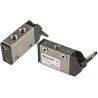 EMERSON ? AVENTICS Lever Pneumatic Manual Control Valve ST Series, G 1/8 in, 3/2 Valve Function, Stainless Steel 0820402005