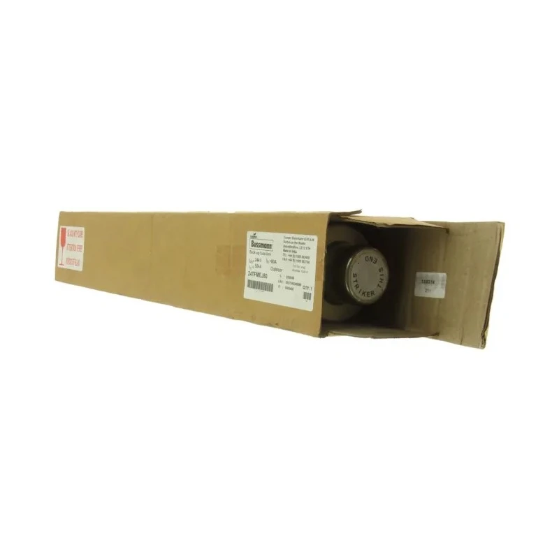 Eaton Cartridge Fuse 80A Current, 24kV AC Voltage, 76 x 442 mm Medium Acting Bussmann Series 24TFMEJ80