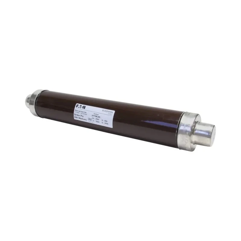 Eaton Cartridge Fuse 80A Current, 24kV AC Voltage, 76 x 442 mm Medium Acting Bussmann Series 24TFMEJ80
