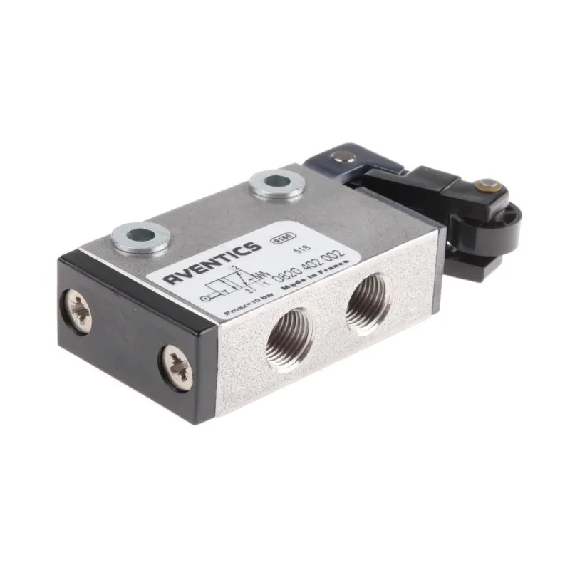 EMERSON ? AVENTICS EMERSON AVENTICS Stainless Steel Roller Pneumatic Manual Control Valve ST Series ISO 228 1/8 0820402002
