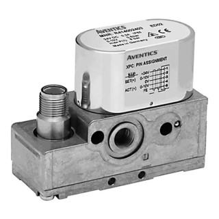 EMERSON ? AVENTICS Pneumatic Solenoid Valve 3/3 Solenoid G 1/8 Inch Manifold Mount Aluminium Chromated Steel Body 24V DC ED02