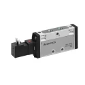 EMERSON ? AVENTICS Pneumatic Solenoid Valve Pilot G 1/8 Inch Manifold Strip Mount 24V DC 5 Ports 10 bar TC08 0820060076