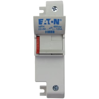 Eaton 100A Rail Mount Fuse Holder, 1-Pole, 690V AC CH221DU